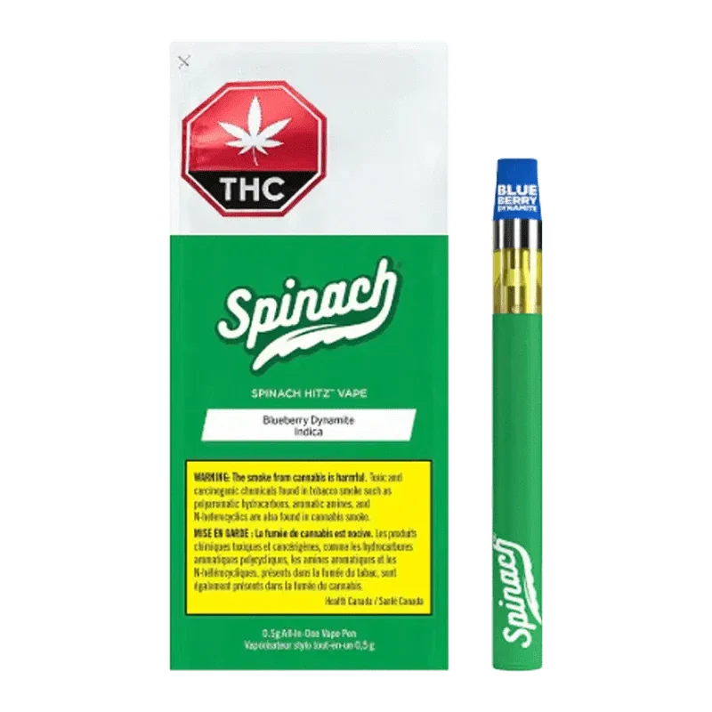 Hitz Disposable Blue Raspberry HITZ AIO - Blueberry Dynamite Disposable Vape - Canna Cabana